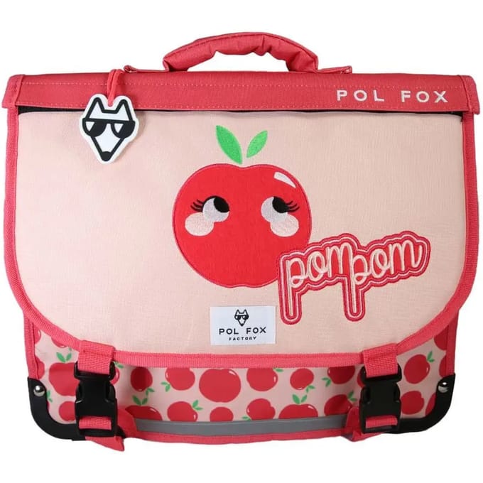 Schooltas Pol Fox CARTABLE 38 CM POMPOM