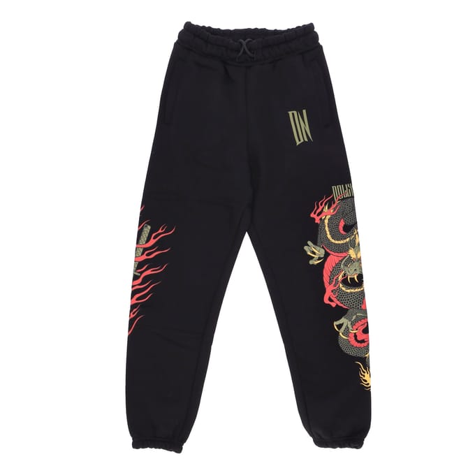 Ryu Dragon Joggingbroek Heren Joggingbroek Zwart