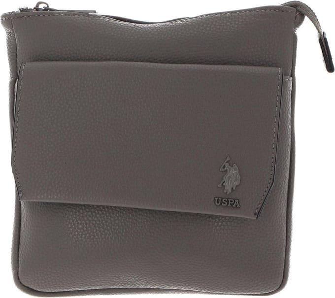 U.S. POLO ASSN. Schoudertas Seattle Flat Crossbody Grey Grijs
