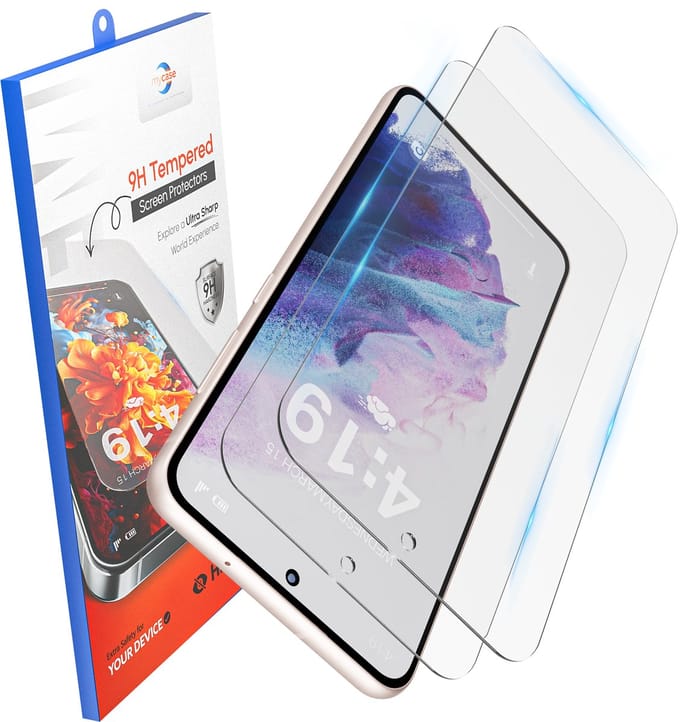 My Case 9H Gehard Glas Screenprotector geschikt voor Samsung Galaxy S21