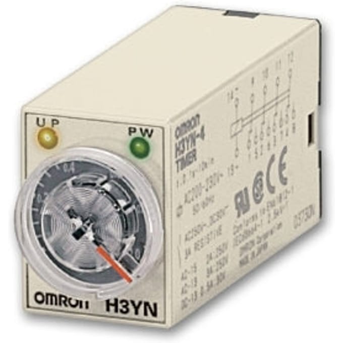 Omron H3YN 14-Pin Multifunctionele Timer 24VDC - H3YN8022M