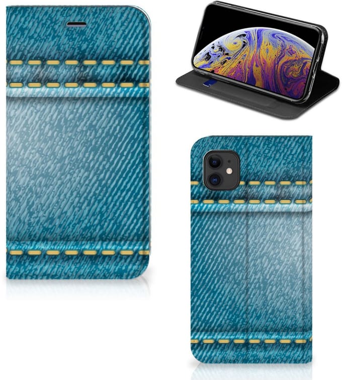 Apple iPhone 11 Hippe Standcase Jeans
