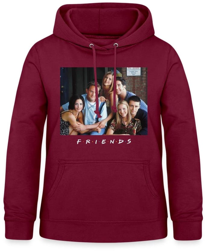 Friends Group Picture Hoodie Dames