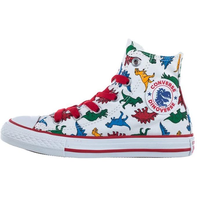 Converse Chuck Taylor All Star Hi Dinosaurs PS 663636C 35 red