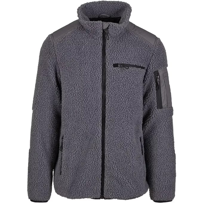 Brandit - Ramble Teddyfleece Jacket - S - Grijs