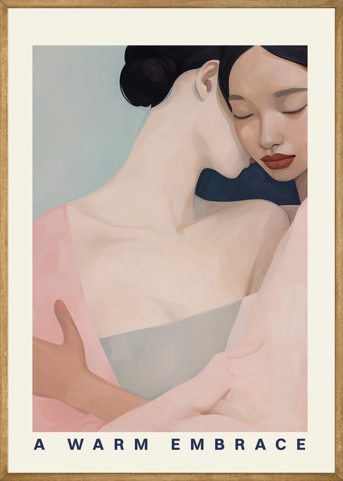 A Warm Embrace Poster - 50x70 cm