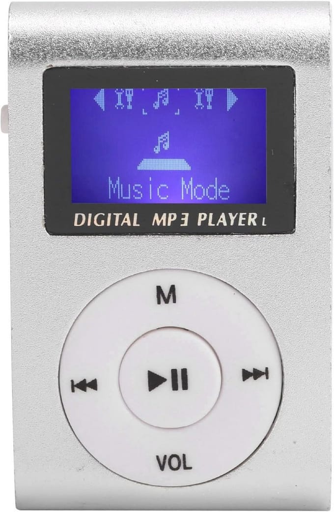 Draagbare Mini MP3 Speler met LCD-scherm - HiFi Sound en Ondersteuning tot 32GB