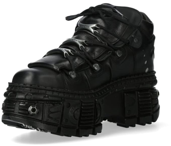 New Rock - Gothic Laars - M-WALL106-S25 - EU36 tot EU46 - zwart
