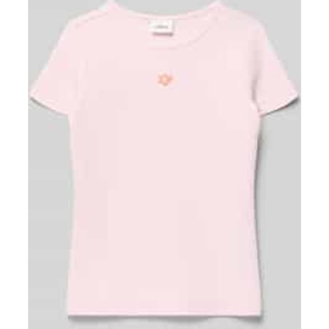 regular fit T-shirt van katoenmix