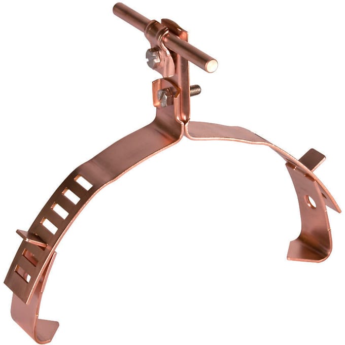 Verstelbaar DEHN Dak Cond. Houder DEHNQUICK Cu voor Rd 6-10mm - 202227