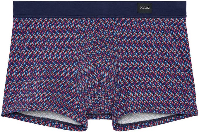 HOM - Ocean Drive Boxer Briefs H01 - Red Print - mannen - M