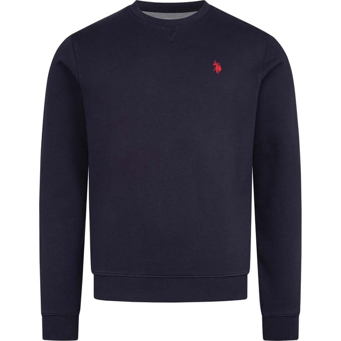U.S. Polo Assn. heren sweatshirt pullover van katoenmix