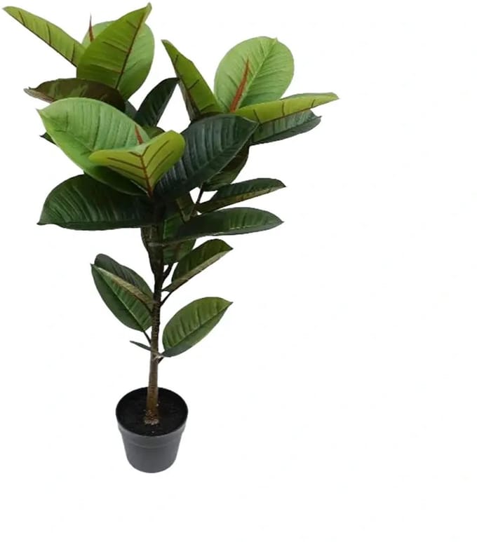 Kunstplant Ficus Elastica - 100 cm