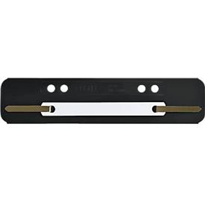 LEITZ® hechtstroken, polypropeen, A5, 25 stuks, zwart