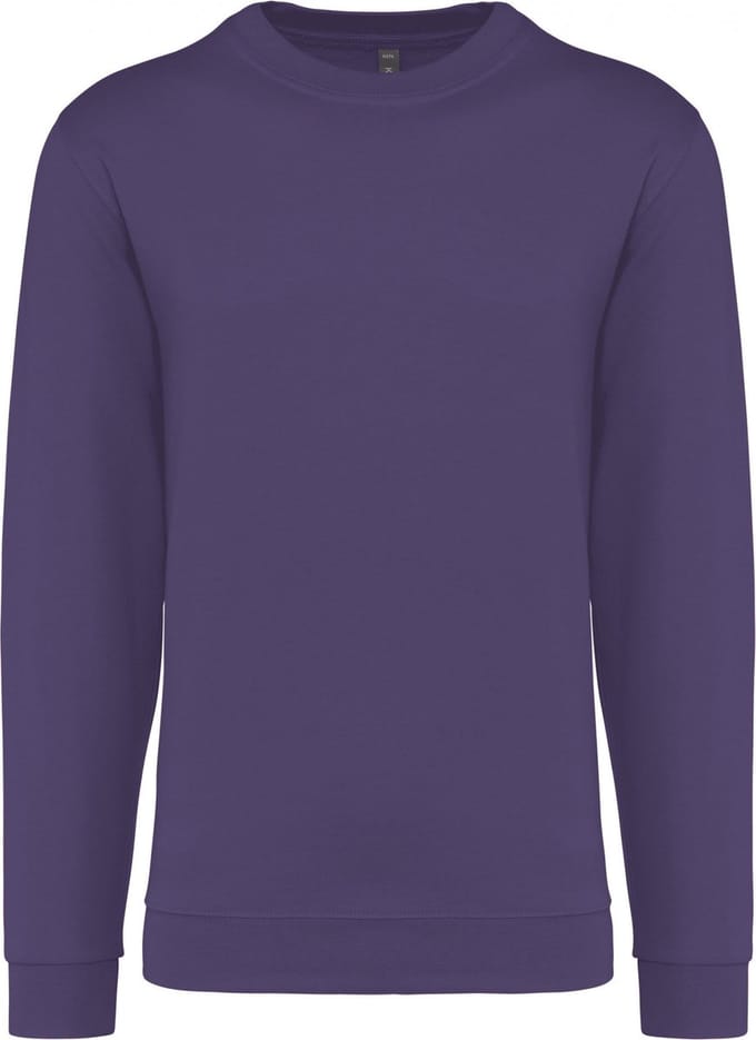 Sweater 'Crew Neck Sweatshirt' Kariban Collectie Basic+ maat XS Purple