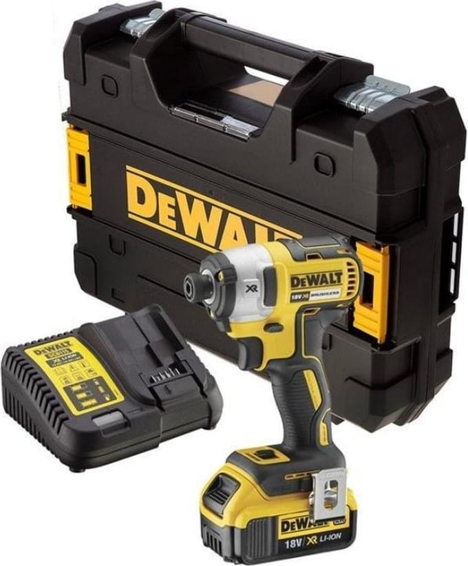 DCF887M1 18V XR Brushless Li-Ion slagschroevendraaier - met 1x 4.0Ah accu