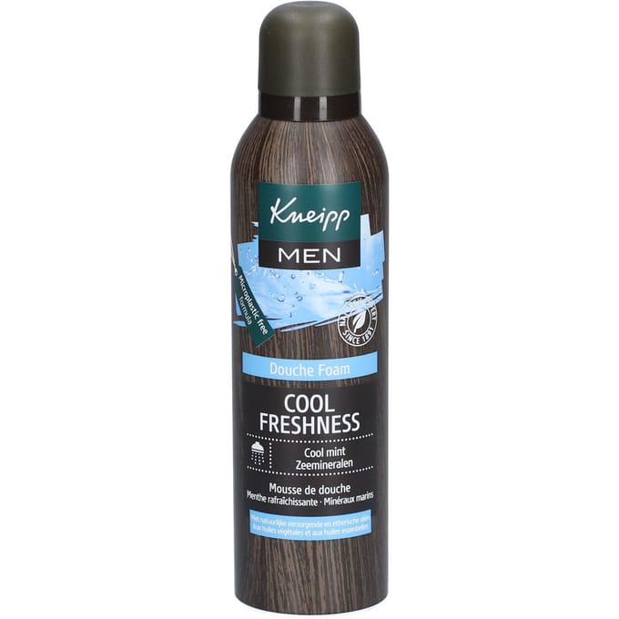 Kneipp Men Cool Freshness Douche Foam Mint - Zeemineralen 200 Schuim