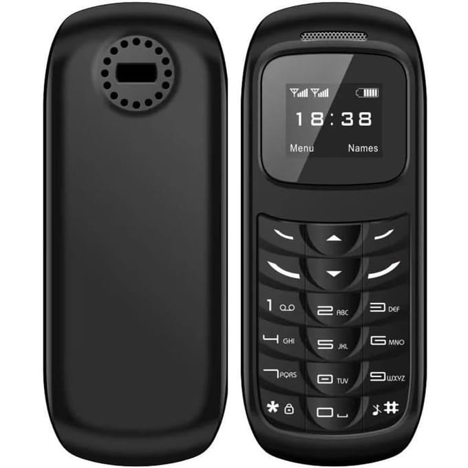 Mini Téléphone GSM Bluetooth - BM70 - Écouteur Dialer - Nano SIM - Noir