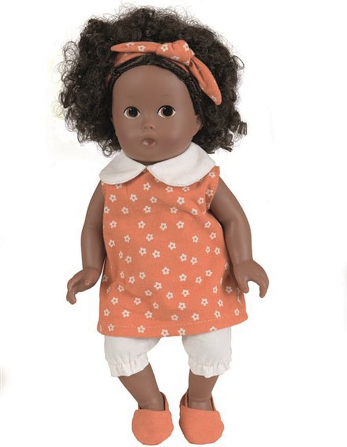 Babypop Aretha. Handgeschilderd 32 cm.1+