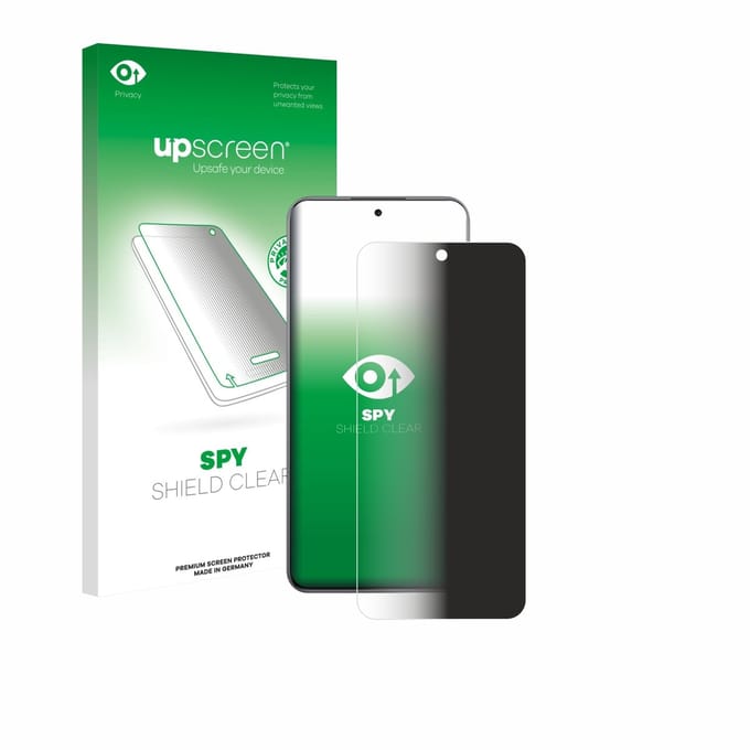upscreen - privacy screenprotector voor Oppo F29 - Folie Beschermfolie Blauwlichtfilter
