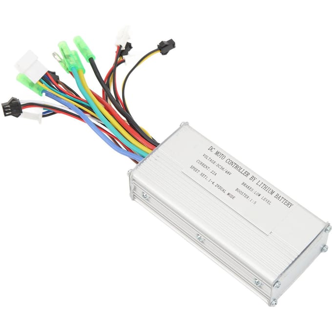 Fiets Lithium Conversie Controller Kit 22A Controller M5 Displaypaneel Duimgas Trapondersteuning black