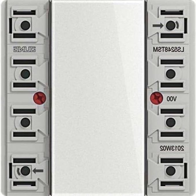 Drukknop Module - Schakelaar Module - Systeem Bediening - 4 Kanaals 8 Punten - 1x1x1 cm - Wit