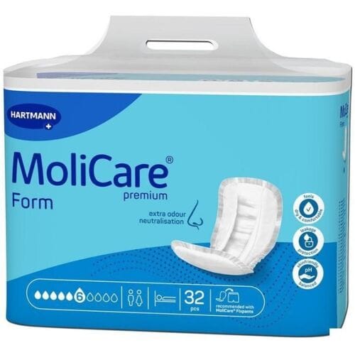 Hartmann Molicare Premium Form 6 druppels - 4 pakken van 32 stuks