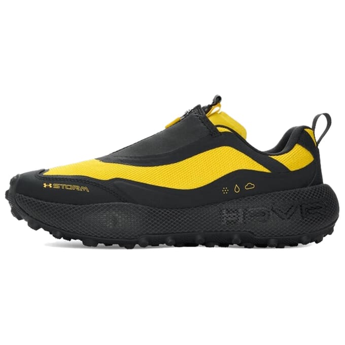 Under Armour VENTURE PRO Rebond Chaussures Décontractées Unisexe Noir Jaune 44 yellow