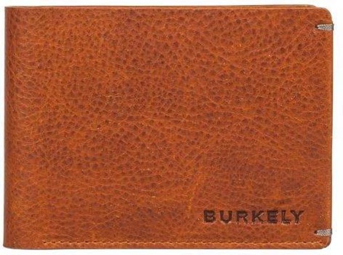 BURKELY Antique Avery Leren Billfold Low CC - Cognac