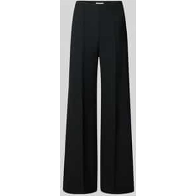Wijde broek met viscose, model 'PUNTO'