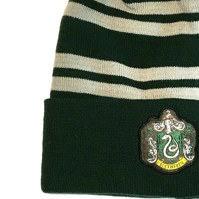 Harry Potter Slytherin muts (Groen/zilver)