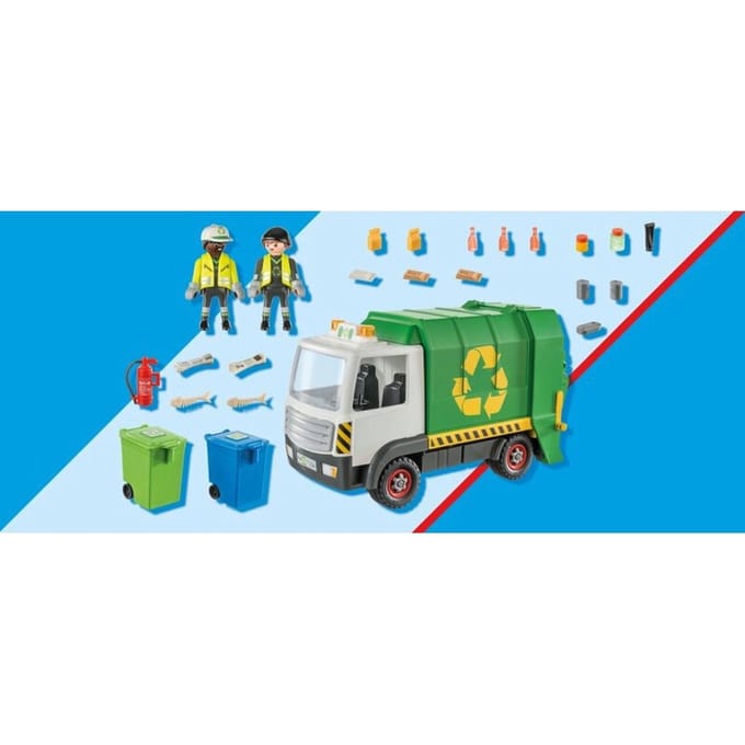 PLAYMOBIL 71234 PROMO Recycling Truck Bouwsets