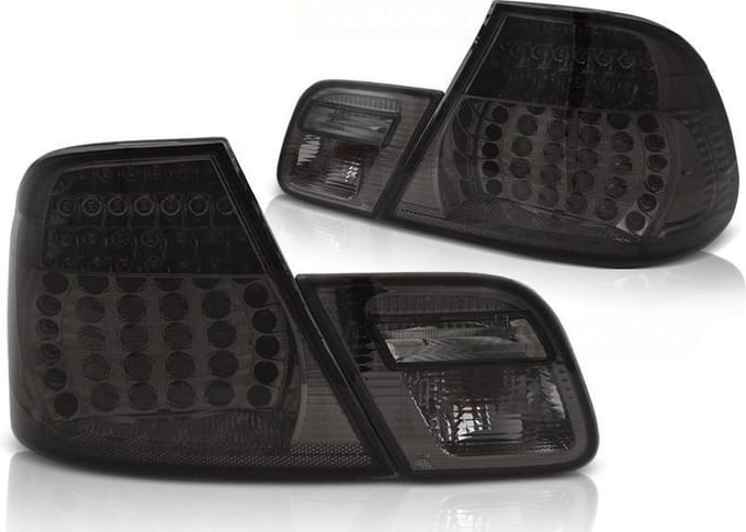 Achterlichten BMW E46 04 03-06 COUPE SMOKE LED