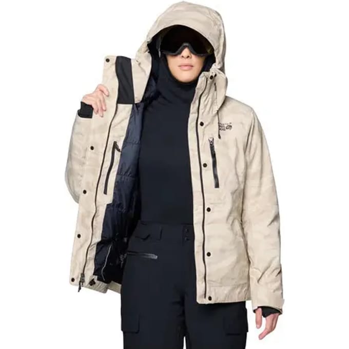 Dames wandeljack Mountain Hardwear Powder Maven