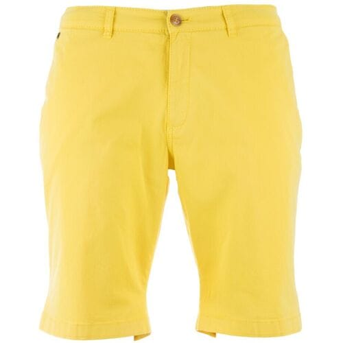 Gardeur Bermuda Jasper Summer Cotton Shorts Geel / male