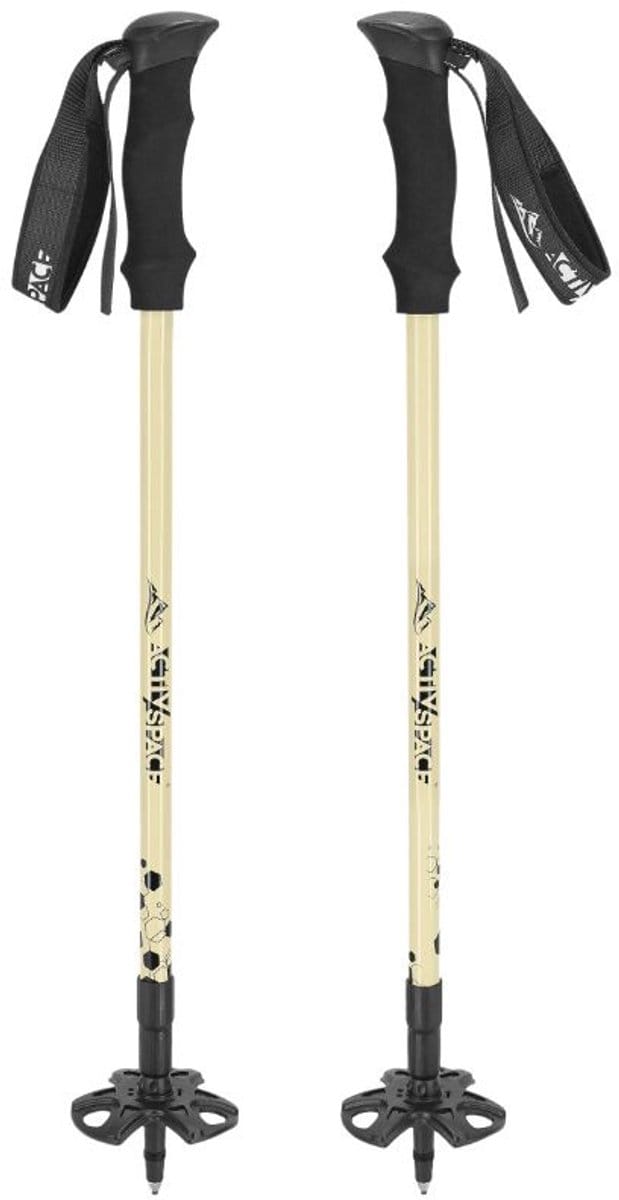 ACTIV/SPACE – Trekkingstokken telescopisch verstelbaar Anti Shock – beige