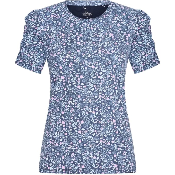 Dames-T-shirt Imperial Riding Strike a pose Flower