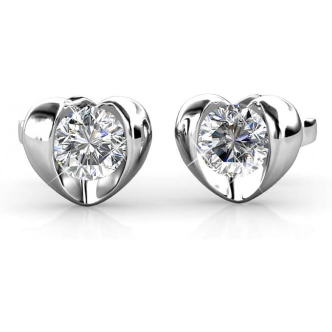 Simply Love oorbellen - Oostenrijks kristal