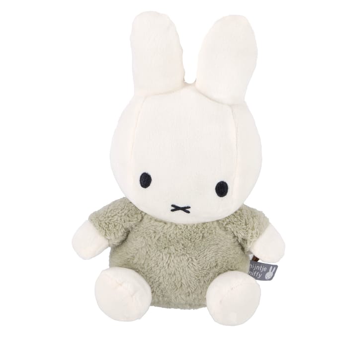 Nijntje Miffy Fluffy Knuffel 25cm groen Babyknuffels