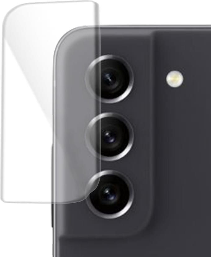 Camera Screenprotector geschikt voor Samsung Galaaxy S21 FE - Tempered Glas Screen Protector