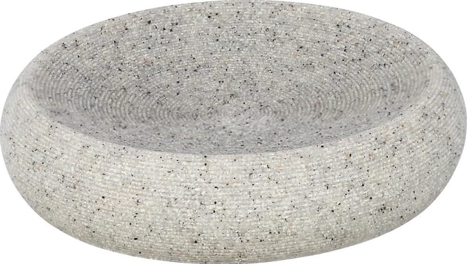 Wenko Zeephouder Goa 12,8 X 3,1 Cm Polyresin Grijs