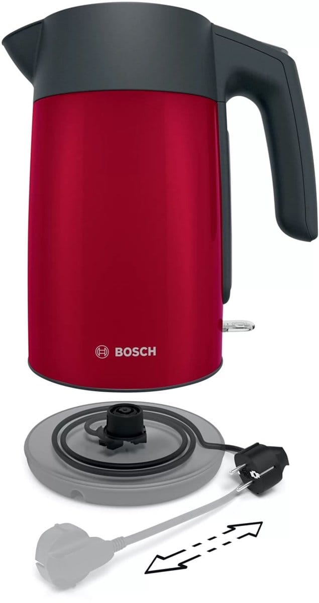 Bosch Serie - Elektrische Waterkoker - 2400 W - 1,7 l - Rood