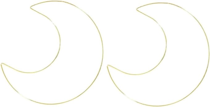Dromenvanger Hoepels - Macramé Ringen - DIY Knutselen - Stevig IJzer - 25 x 22 cm - Goud