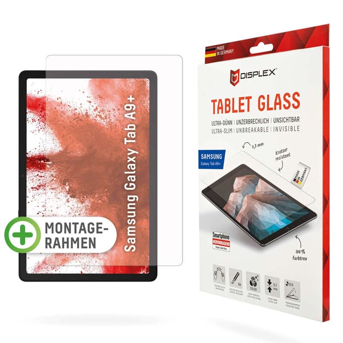 Displex Glass Screenprotector geschikt voor Samsung Galaxy Tab A11 Plus / A9 Plus