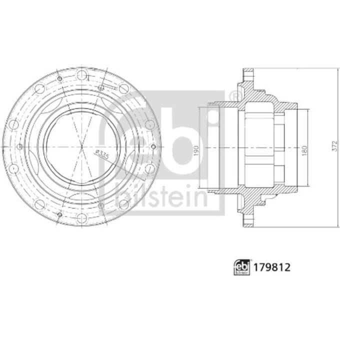 Wielnaaf FEBI BILSTEIN 179812