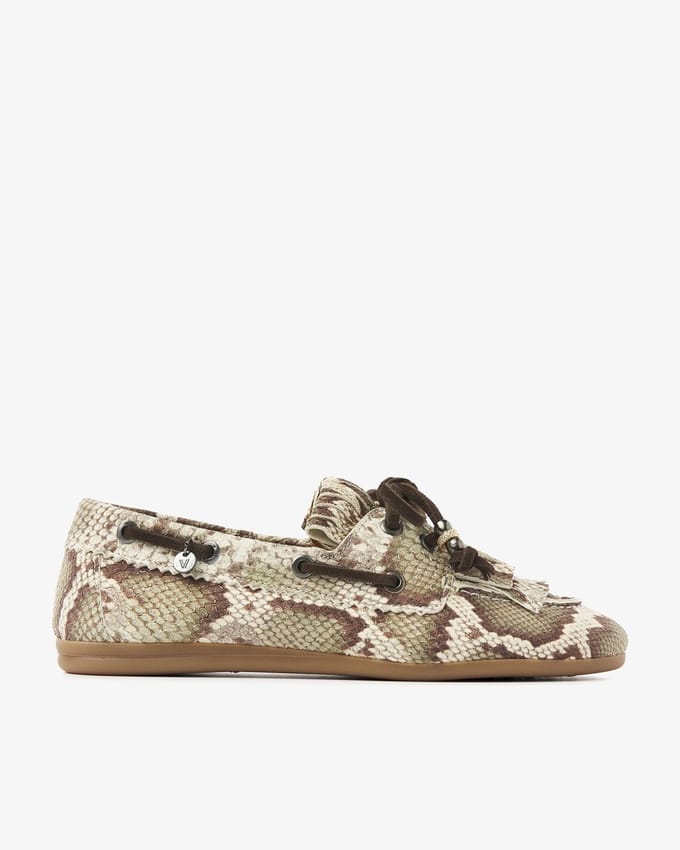 VIA VAI June Loua Mocassins dames - Leer - Meerkleurig - Maat 40
