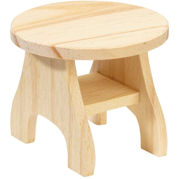 Miniatuur tafel, rond
