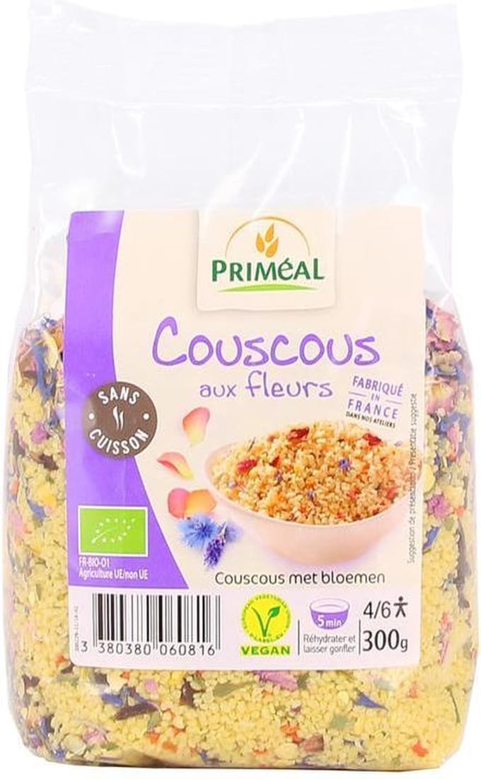 Primeal Couscous met bloemen 300 gram