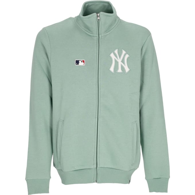 Mlb Emb Islington trainingsjack Neyyan eucalyptus herensweatshirt met hoge hals