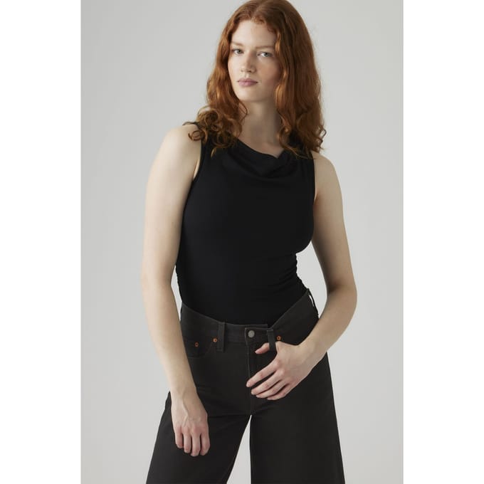 Levi's Clea Cowl Top Black Taglia: S | Canottiere Outlet | Donna | Nero